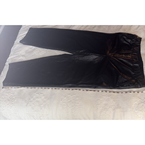 Women’s J.Jill Leather Like Pants XL Tall - Picture 4 of 11